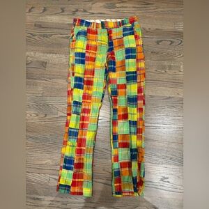Loudmouth blue multi color golf pants